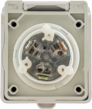 Marine Grade Twist-Lock Shore Power Inlet 50A 125V 2-Pole 3-Wire
