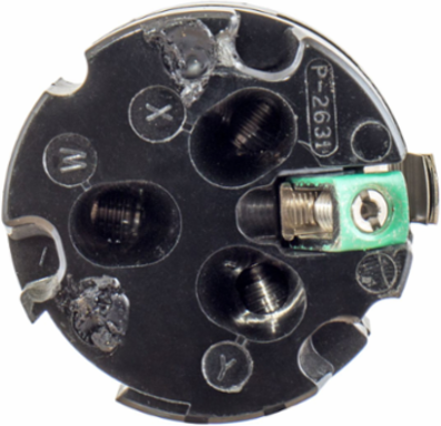 Marine Grade Shore Power Inlet 50A 125V 2-Pole 3-Wire Grounding Plug