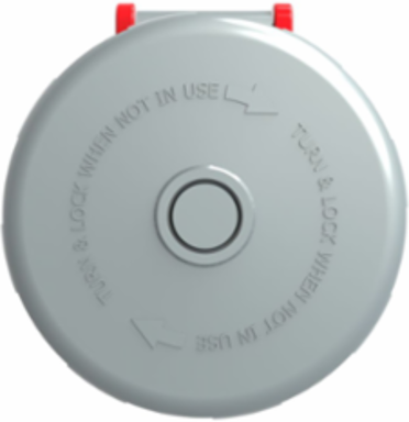 100A Watertight IEC Pin and Sleeve Female Connector Body, 4-Pole 5-Wire