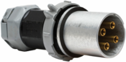 Insulgrip Female Plug, 200A 600V AC, 4-Pole 5-Wire, Watertight
