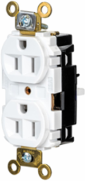 EdgeConnect™ Duplex Receptacle 15A 125V 2-Pole 3-Wire