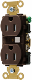 Tamper Resistant Duplex Receptacle 15A 125V 2-Pole 3-Wire Grounding