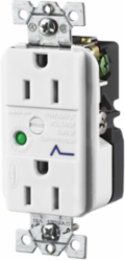 Surge Protective Duplex Receptacle 15A 125V 5-15R with Light and Alarm