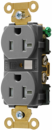 Tamper Resistant Duplex Receptacle 20A 125V 2-Pole 3-Wire Grounding