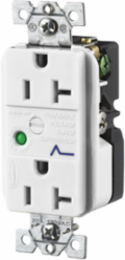 Surge Protective Duplex Receptacle 20A 125V 5-20R with Alarm and Light