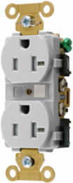 Tamper Resistant Duplex Receptacle 20A 125V 2-Pole 3-Wire Grounding