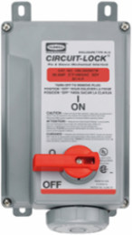 IEC Industrial Female Receptacle, 60A 3-Phase 277/480V AC, 4-Pole, Watertight