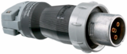 Watertight Male Plug, 60A 600V AC, 4-Pole 5-Wire