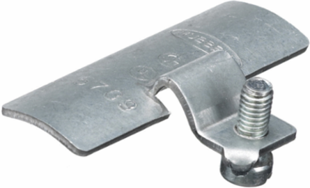 Metal Raceway Ground Clamp, HBL500/HBL750 Series, 3.500 Inch Steel