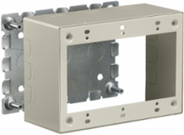 Metal Raceway Box 3-Gang Extra Deep 4.6 Inch Width