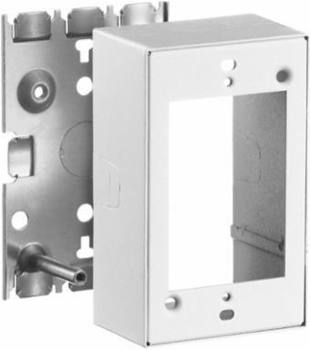Metal Raceway Extension Box 1-Gang Standard Depth 3 Inch x 6.7 Inch x 8.2 Inch
