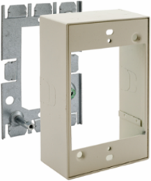 Metal Raceway Extension Box 1-Gang Standard Ivory 3.020 Inch Width