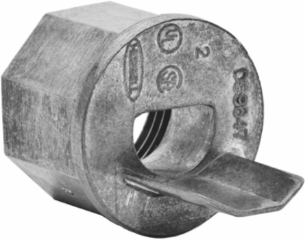 Galvanized 3/4 Inch Conduit Connector for HBL500/HBL750 Series