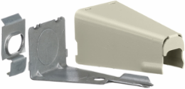 Metal Raceway Combination Connector 1.680 Inch Ivory, HBL500/700/750 Series
