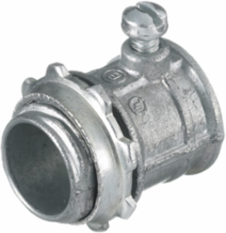 ½ Inch EMT Connector for HBL500/HBL750 Series Raceways, Steel, 3 Inch Width