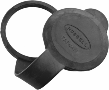Weatherproof Closure Cover for HBL6018, Black, 3.910 Inch Width