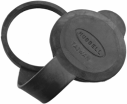 Weatherproof Closure Cover for HBL6018, Black, 3.910 Inch Width