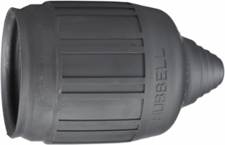 Weatherproof Boot for 20/30A 4-5 Wire Devices, Black, 2.8 Inch Width