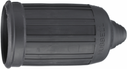 Weatherproof Boot for 4-5 Wire Devices, Black, 3.8 Inch Width, IP55 Moisture Resistance