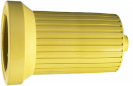Weatherproof Twist-Lock Boot, 4.81 Inch x 3.03 Inch, Yellow