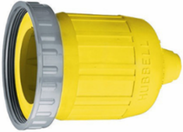 Weatherproof Twist-Lock Device Boot, 20A/30A, Yellow, IP56