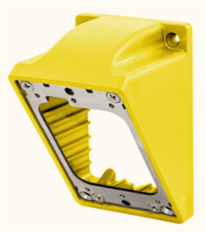 Watertight Angled Adapter 3/4 Inch NPT, Yellow
