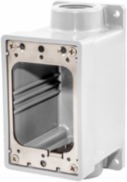 Watertight FD Box, 1 Inch NPT, White, 5.100x10.200x13.200 Inch