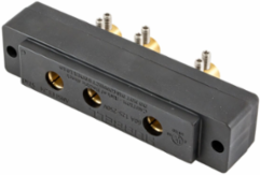 60A Stage Pin Device, 125V, Female Panel Mount, 6 Inch Width, Double Set Screw