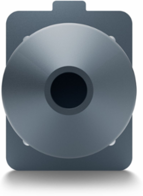 Marine Flanged Outlet 20A 125V 2-Pole 3-Wire Grounding Gray