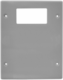 Metal Raceway, HBL6750 Series, 2-Gang, Gray, 5.4 Inch Width