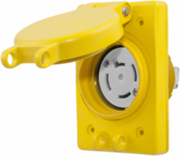 Watertight Twist-Lock Receptacle 20A 3-Phase Y 120/208V