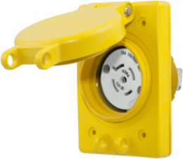 Watertight Twist-Lock Receptacle, 20A 120/208VAC, L21-20R, 5-Wire