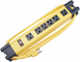 Surge Protective Plug Strip, 15A 125V, 6 Outlets, 350 Joules, 6 ft Cord