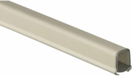 Metal Raceway 1 Channel 10 ft Steel Ivory NEMA 1 Rating