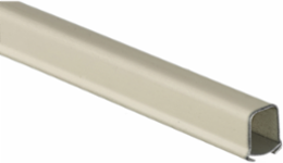 Metal Raceway 1 Channel 10 ft Steel Ivory NEMA 1 Rating