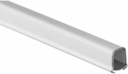 Metal Raceway 1 Channel 10 Ft Steel White, NEMA 1 Rating, 4.3 Inch Width