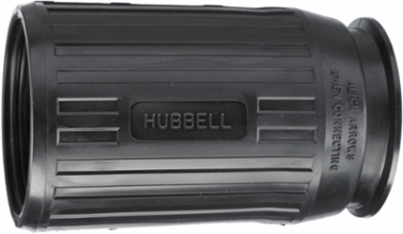 Weatherproof Device Boot for 50A Devices, Black, IP55 Moisture Resistance