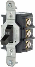 Circuit-Lock Manual Switch 3-Pole 30A 600V AC, Back/Side Wired