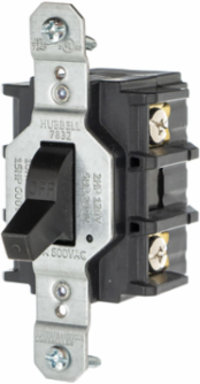Circuit-Lock Manual Short Toggle Disconnect Switch 2-Pole 30A 600V AC