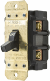Industrial Grade Manual Motor Controller, 50A 600V AC, 2 Pole, Side Wired