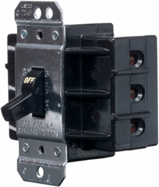 Industrial Grade Manual Motor Controller 80A 600V AC 2 Pole