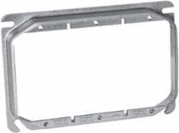 3-Gang Wall Box, Pre Galvanized Steel, 5/8 Inch Depth, cULus Listed
