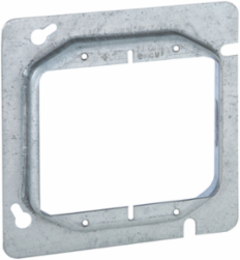 2-Gang Wall Box Mud Ring, 4-11/16 Inch Size, 5/8 Inch Depth, 7.30 Cu.In. Capacity