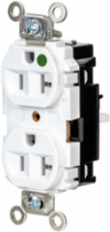 Hospital Grade Duplex Receptacle 20A 125V 2-Pole 3-Wire