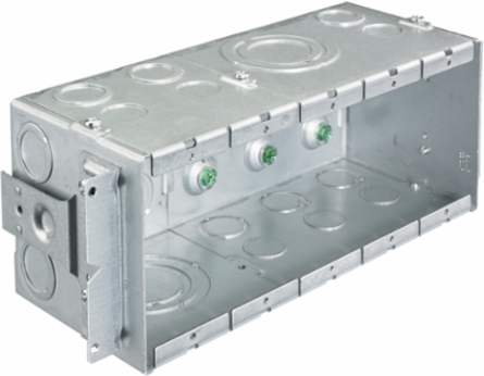 3G WALLBOX, GANGABLE, 4INCH DEEP, 2IN KO