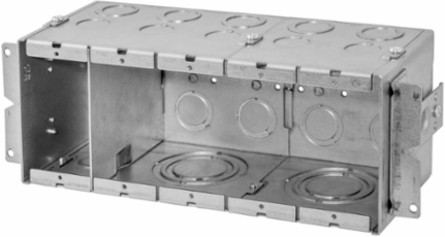 3G WALLBOX, GANGABLE, 4INCH DEEP, 2IN KO