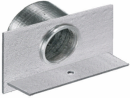 Metal Raceway Connector, 3.600 Inch Aluminum, End Fittings, CSA Certified