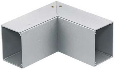 Metal Raceway Internal Elbow 2.900 Inch Aluminum, 90 Turn