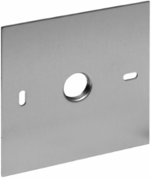 Metal Raceway Flush Plate Adapter 6.700x8.000x5.500 Inch, Aluminum Material