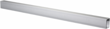 Aluminum Raceway 1 Channel 10 Ft, NEMA 1 Rated, Satin Finish